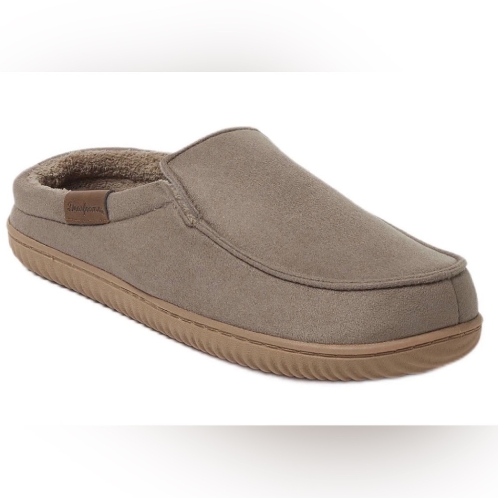 DEARFOAMS Mens Slip On Clog Slippers Size Small 7-8 Cozy Memory Foam New